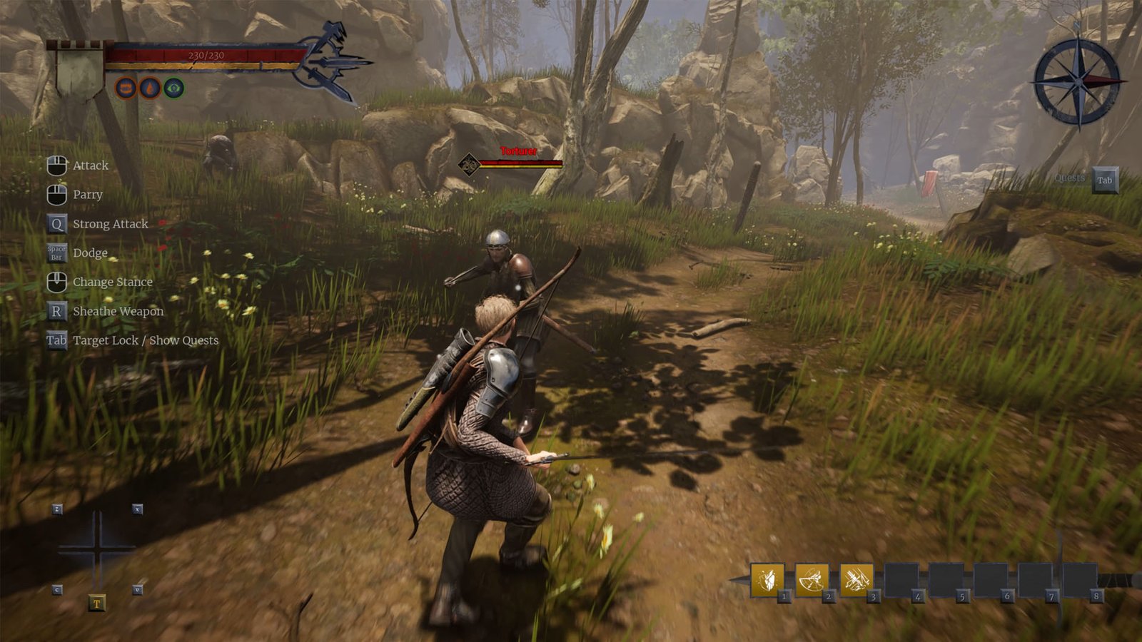 Of Ash and Steel combat