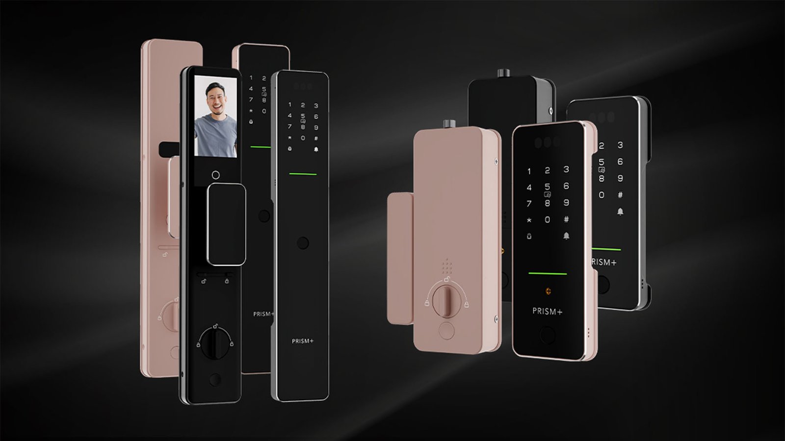 Prism+ Sentra Spectre Smart Locks