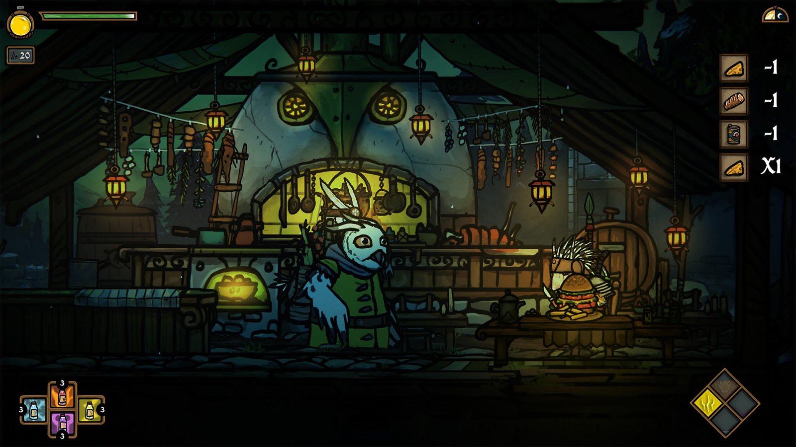 Tails of Iron 2: Whiskers of Winter Review Meal