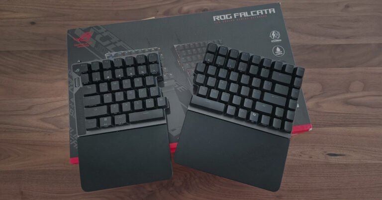 ASUS ROG Falcata Gaming Keyboard Review Control Above Convention
