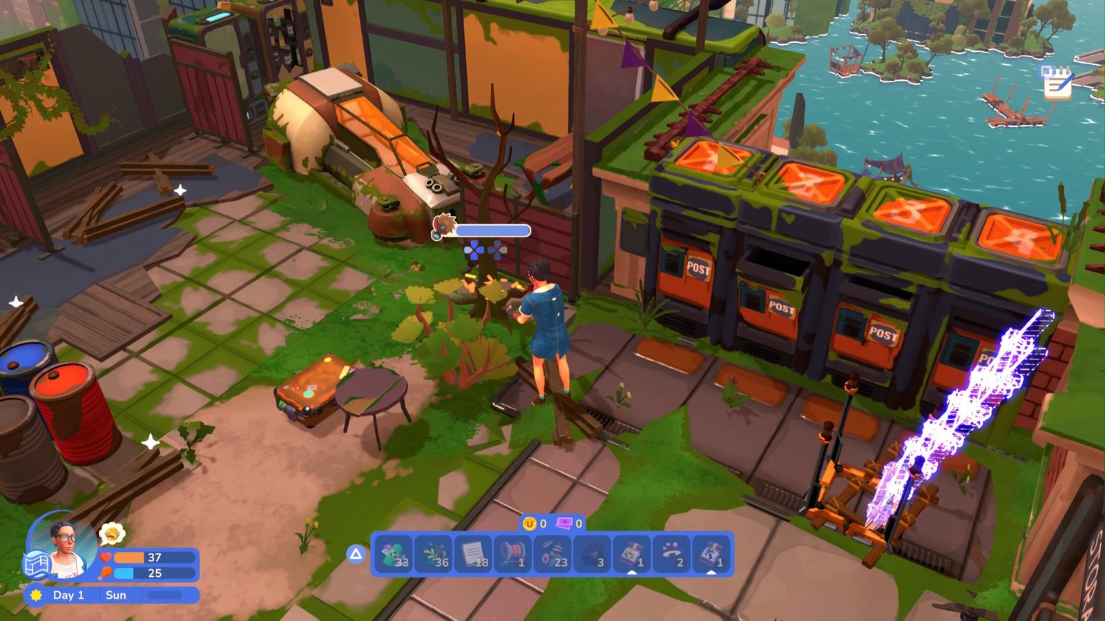 I Am Future: Cozy Apocalypse Survival Chopping Trees