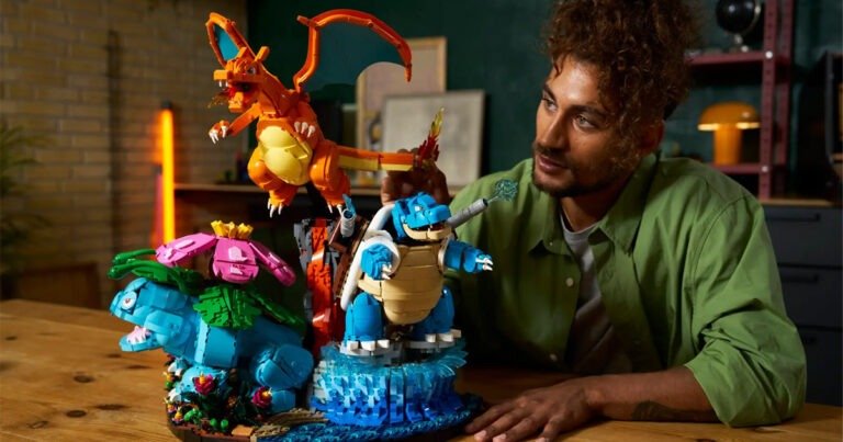 LEGO Pokemon Is Real &Starts with a US$650 Kanto Starter Centrepiece