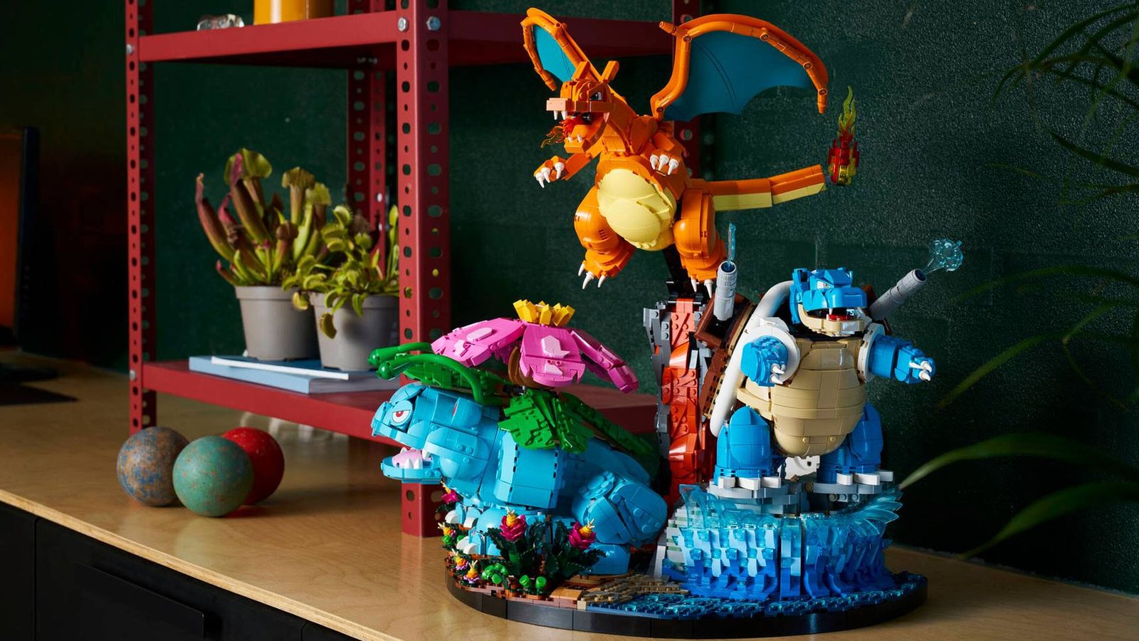 LEGO Pokemon Venusaur, Charizard and Blastoise Set