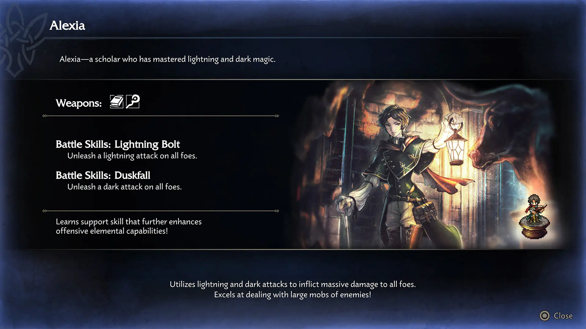 Octopath Traveler 0 Review Allies
