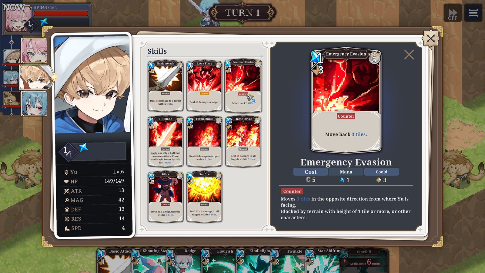 STARDUST: Wish of Witch Gameplay cards