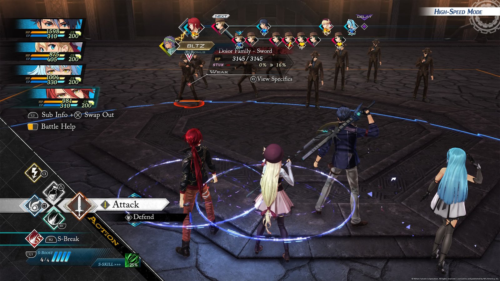 The Legend of Heroes Trails Beyond the Horizon Combat