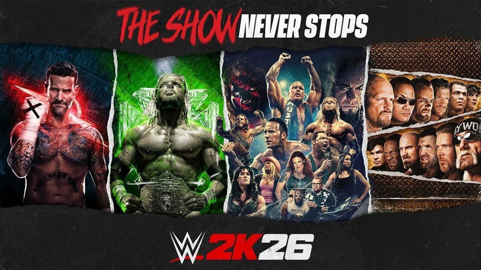 WWE 2K26 The King of Kings, The Attitude Era, and Monday Night War Editions