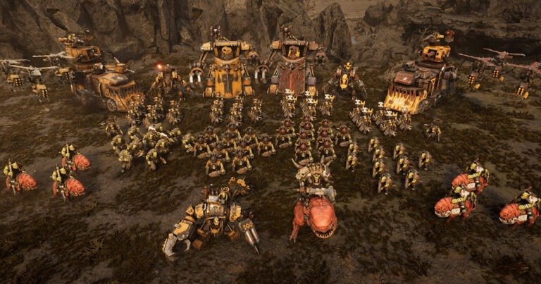 Warhammer 40,000 Dawn of War IV Deep Dives Into Orks With Waaagh-Fuelled Brutality