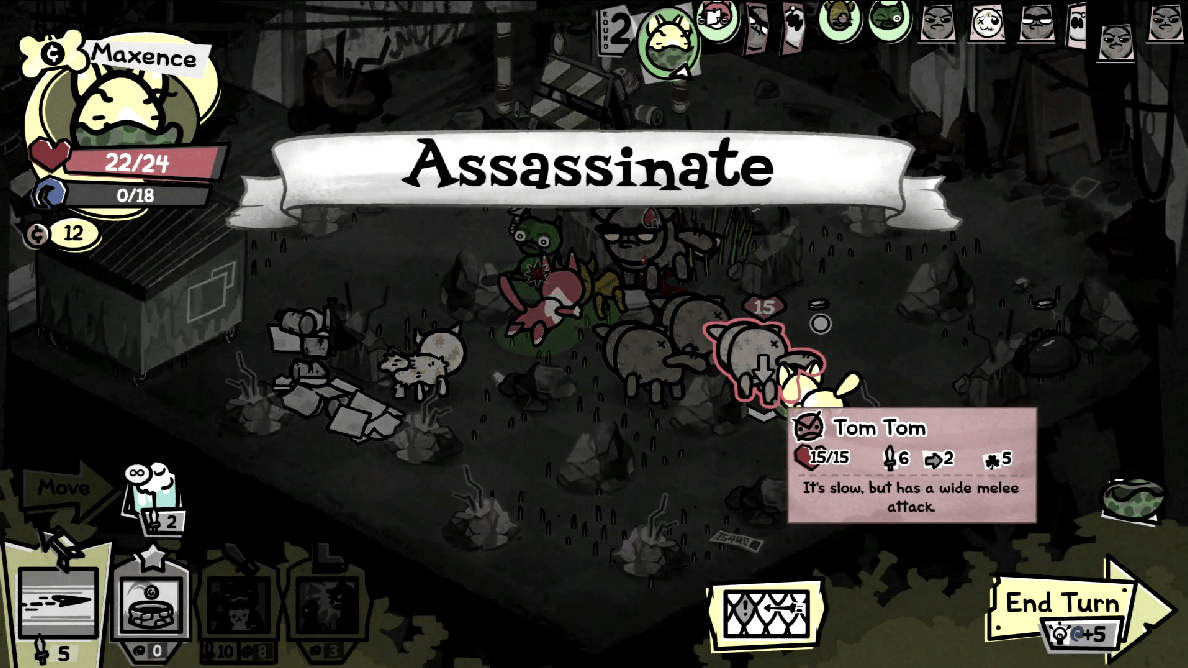 The thief class also cats to backstab enemies for extra damage with the assassinate ability