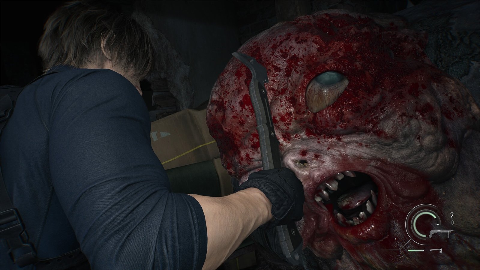 Resident Evil Requiem Leon and Chunk