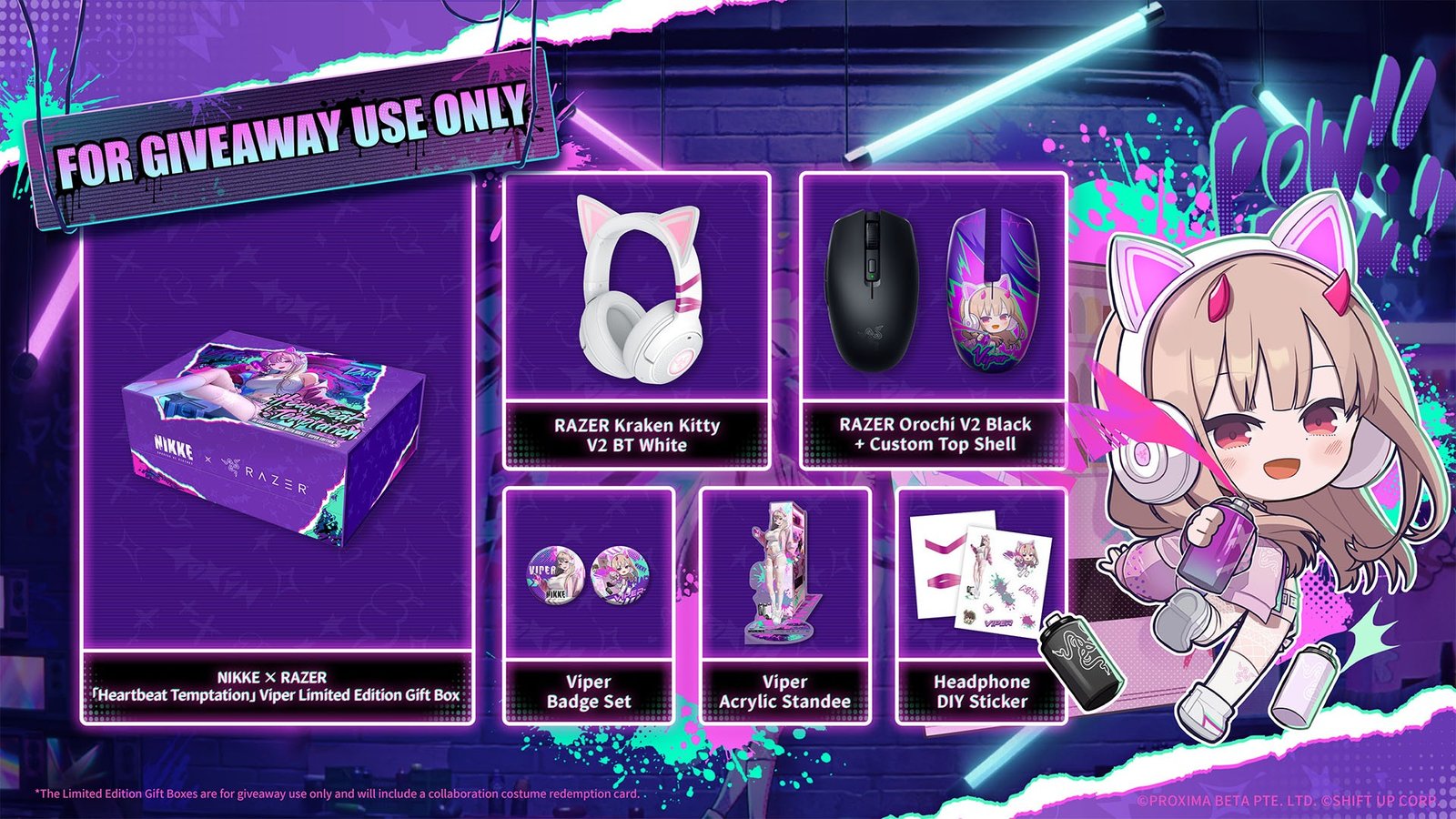 NIKKE & Razer Heartbeat Temptation Collaboration