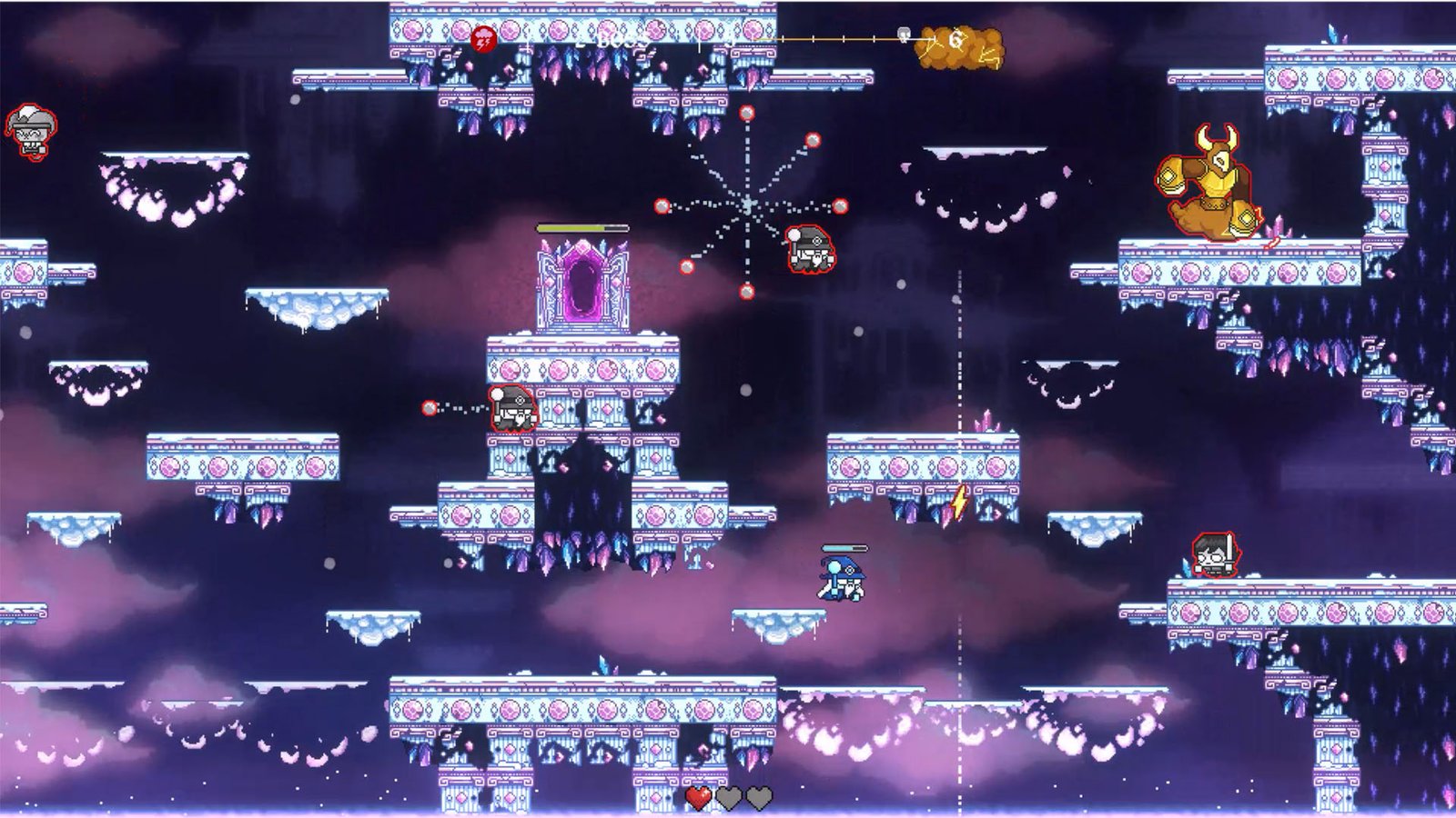 RAD: Repeat After Death Cloud Boss Gameplay