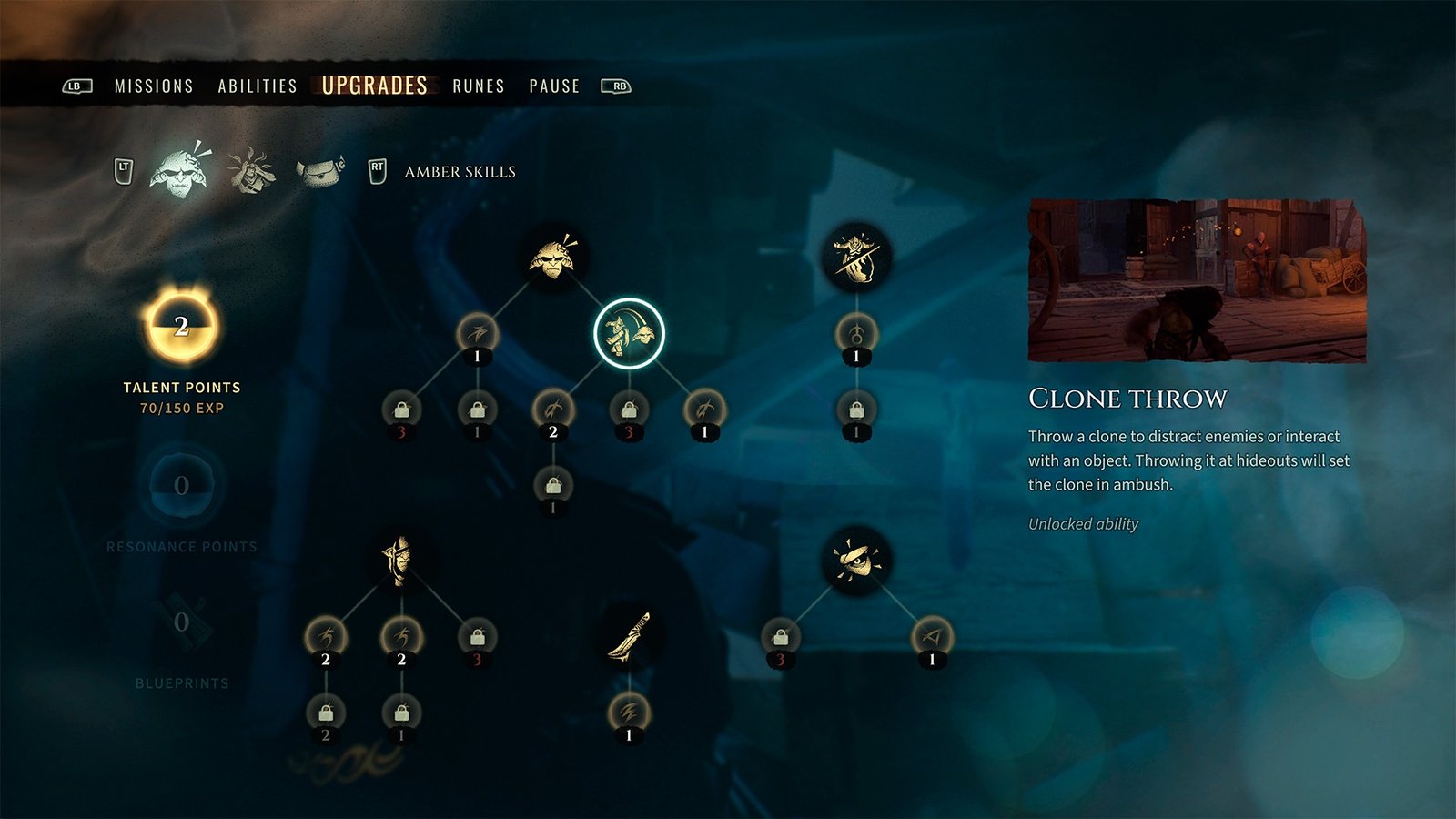 Styx: Blades of Greed Skill Tree