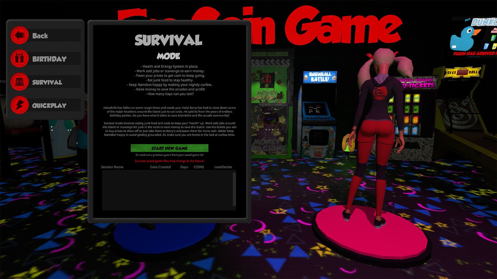 The Coin Game Survival Mode