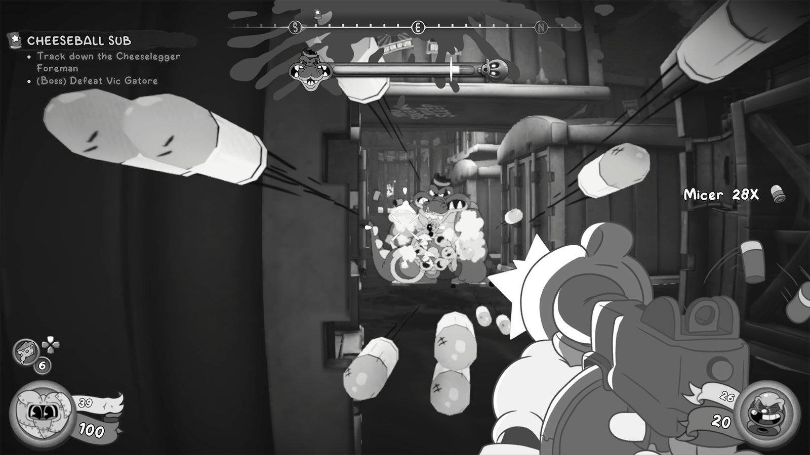 MOUSE: P.I. For Hire Vic Gatore Fight