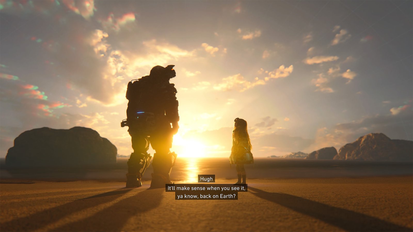 Pragmata Conversation