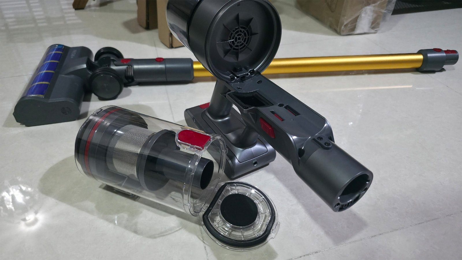 Prism EvoSonic Ultra Detect Cordless Vacuum Bin