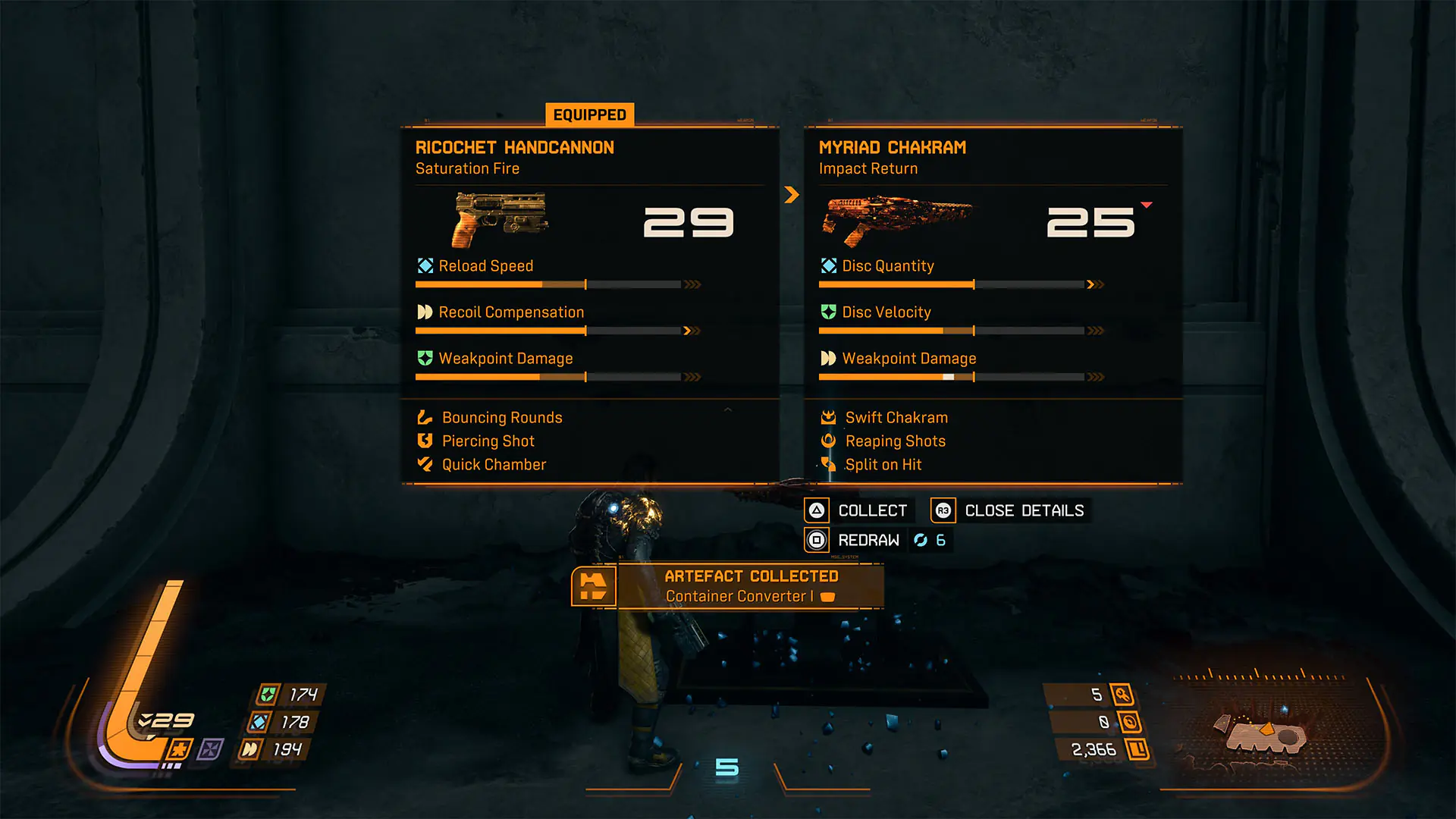 Saros Weapons