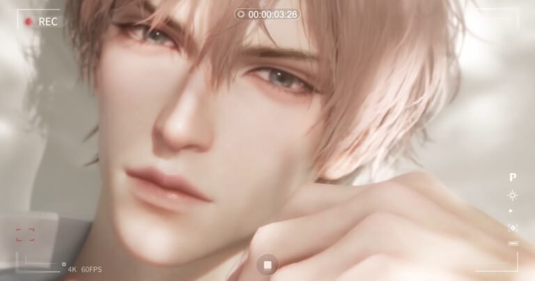Silent Whispers otome gacha game revealed with Unreal Engine 5 and cinematic romance gameplay.