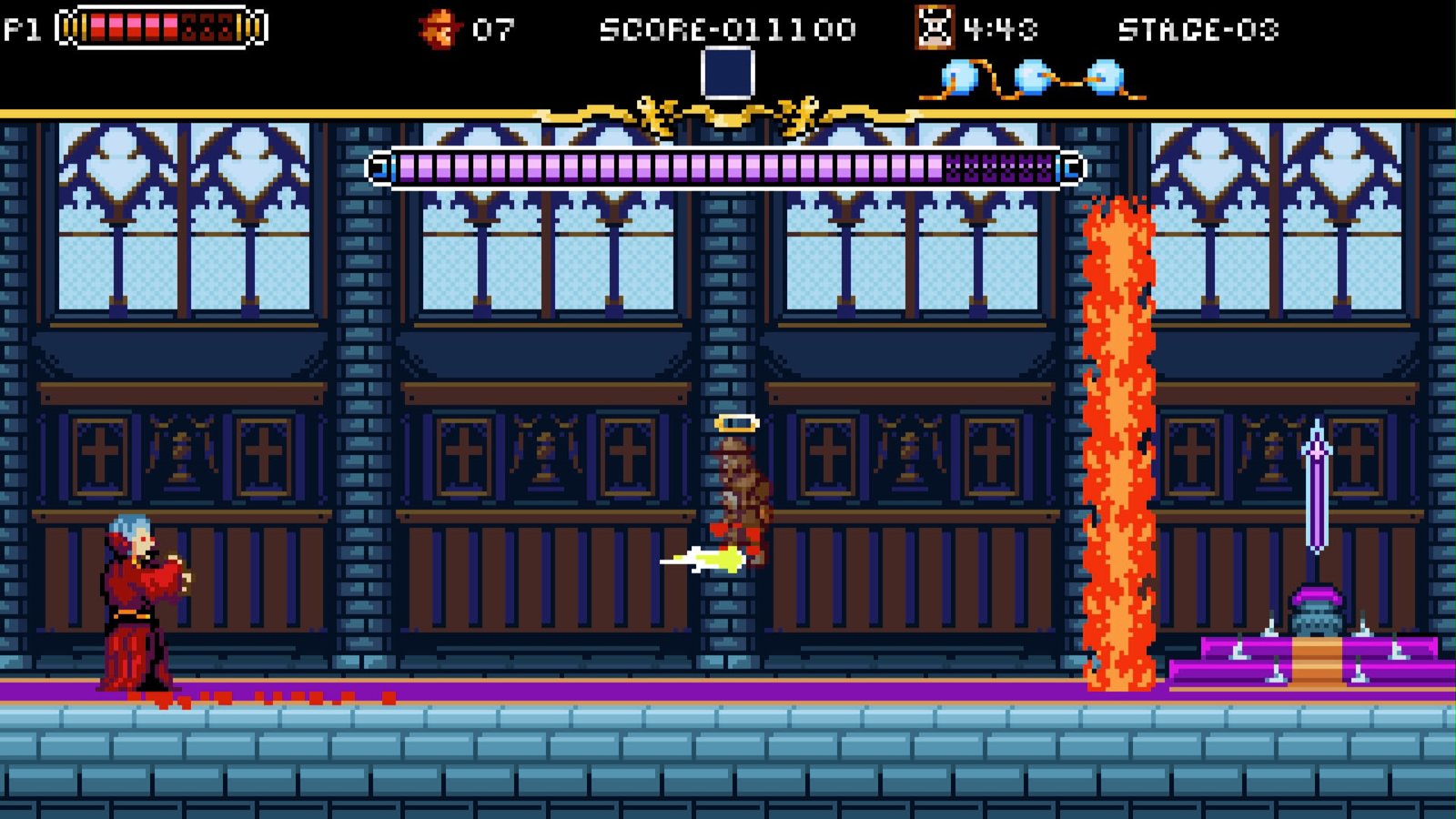 Saint Slayer: Spear of Sacrilege boss fight