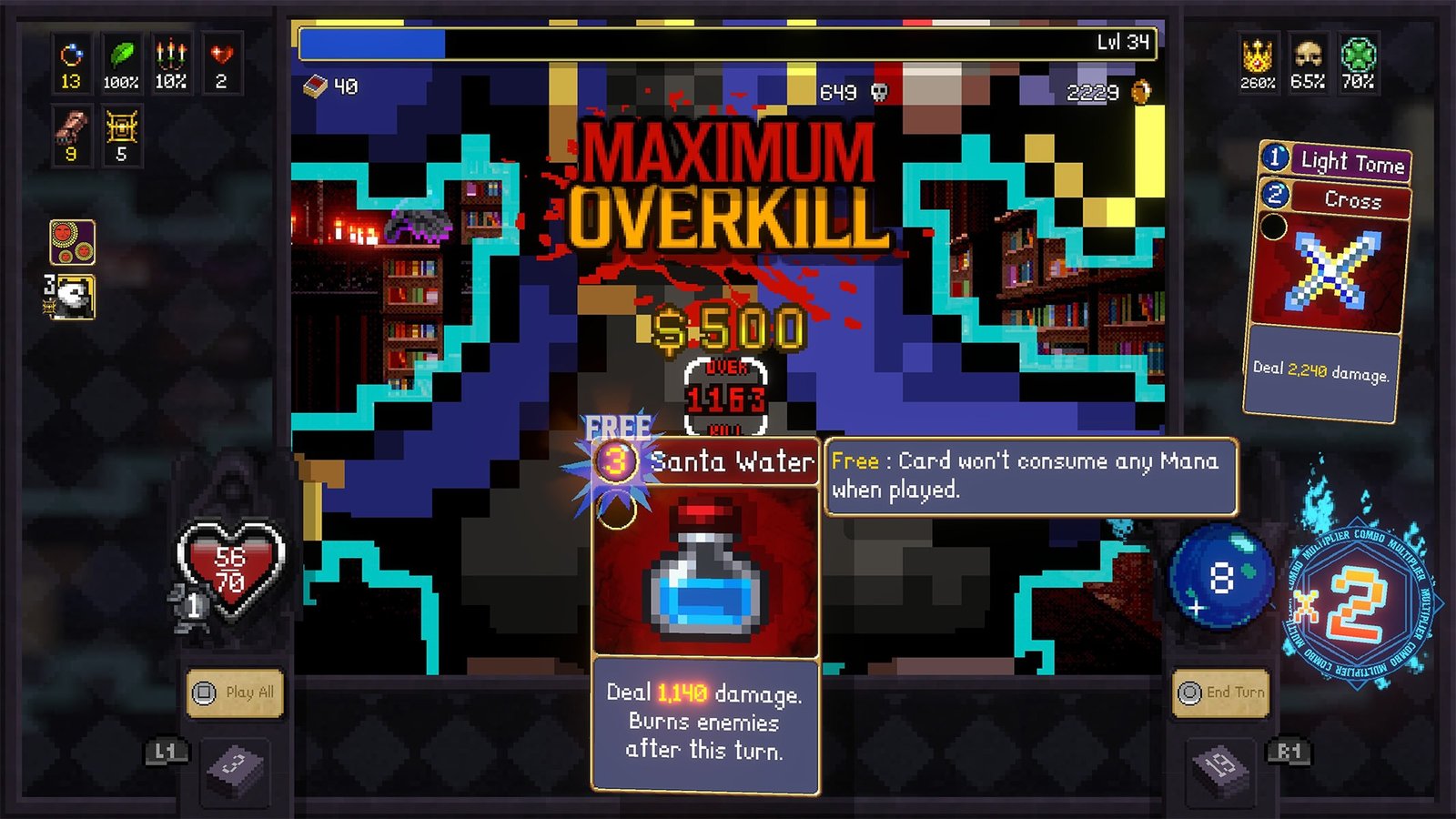 Vampire Crawlers Overkill