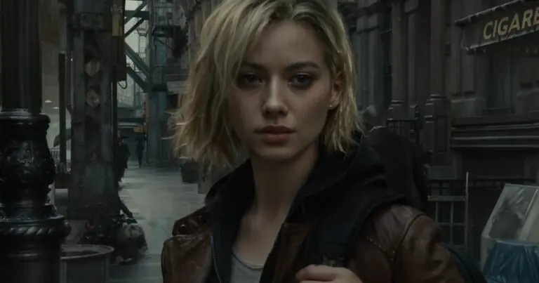 Comparison of Grace character model in Resident Evil Requiem with and without DLSS 5 face rendering