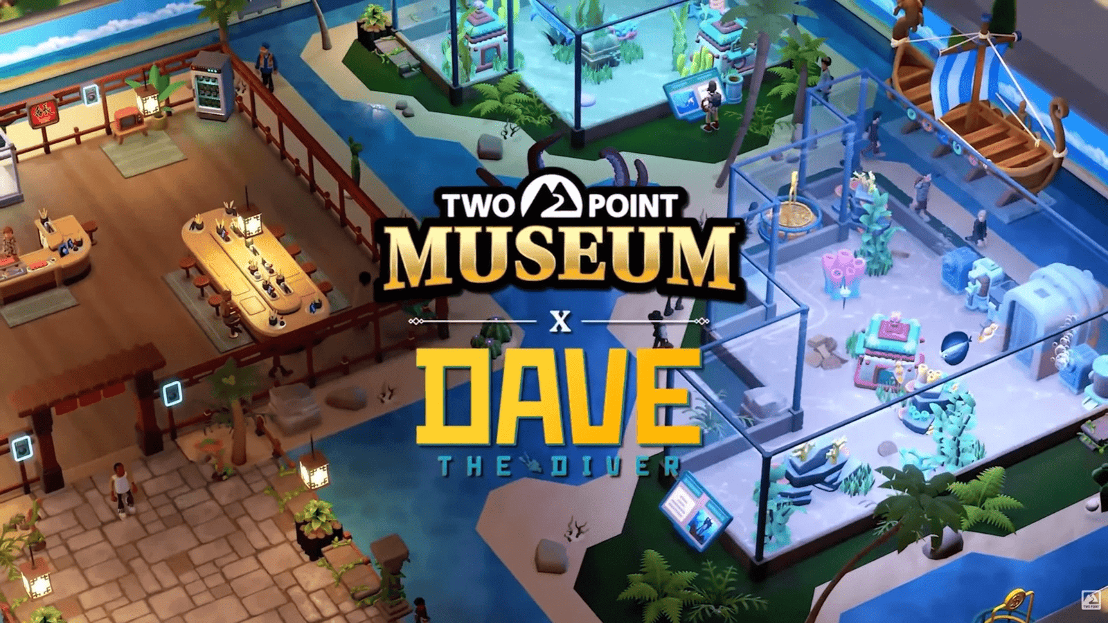 Dave the Diver Joins Two Point Museum Through Digiverse