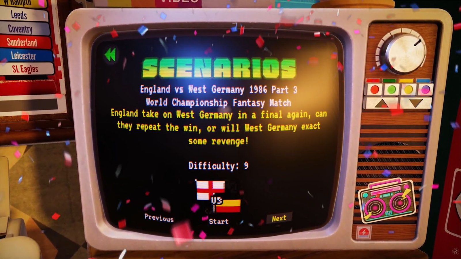 NUTMEG! Update Adds More Football Nostalgia and Cup Drama