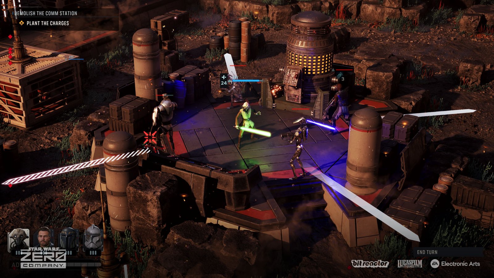 Star Wars Zero Company Gameplay