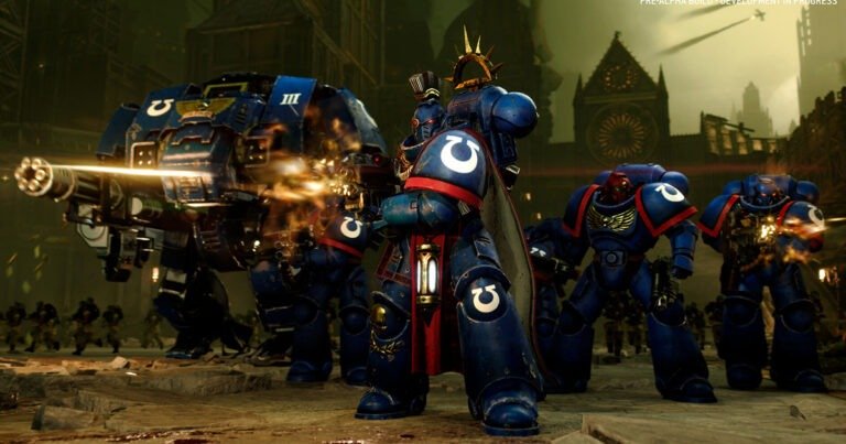 Total War: Warhammer 40,000 Shows Astra Militarum and Orks in New Battle Footage