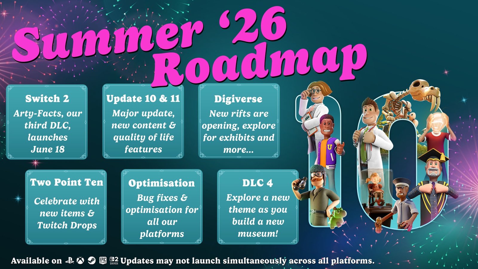 Two Point Studios Summer 2026 Roadmap