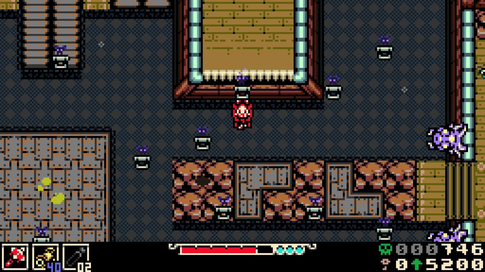 Platforming in Mina the Hollower