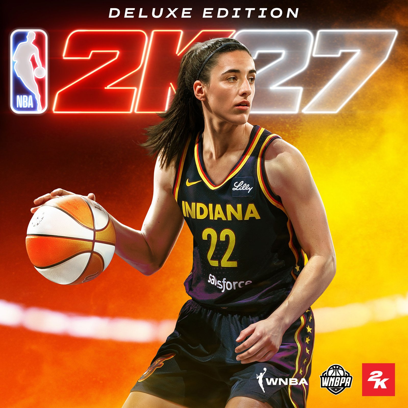 NBA 2K27 Cover Athlete Caitlin Clark