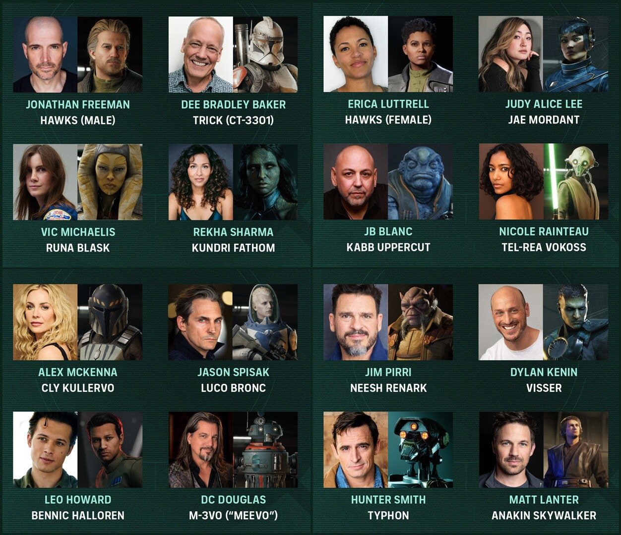 Star Wars Zero Company Cast Brings Clone Wars Veterans Back