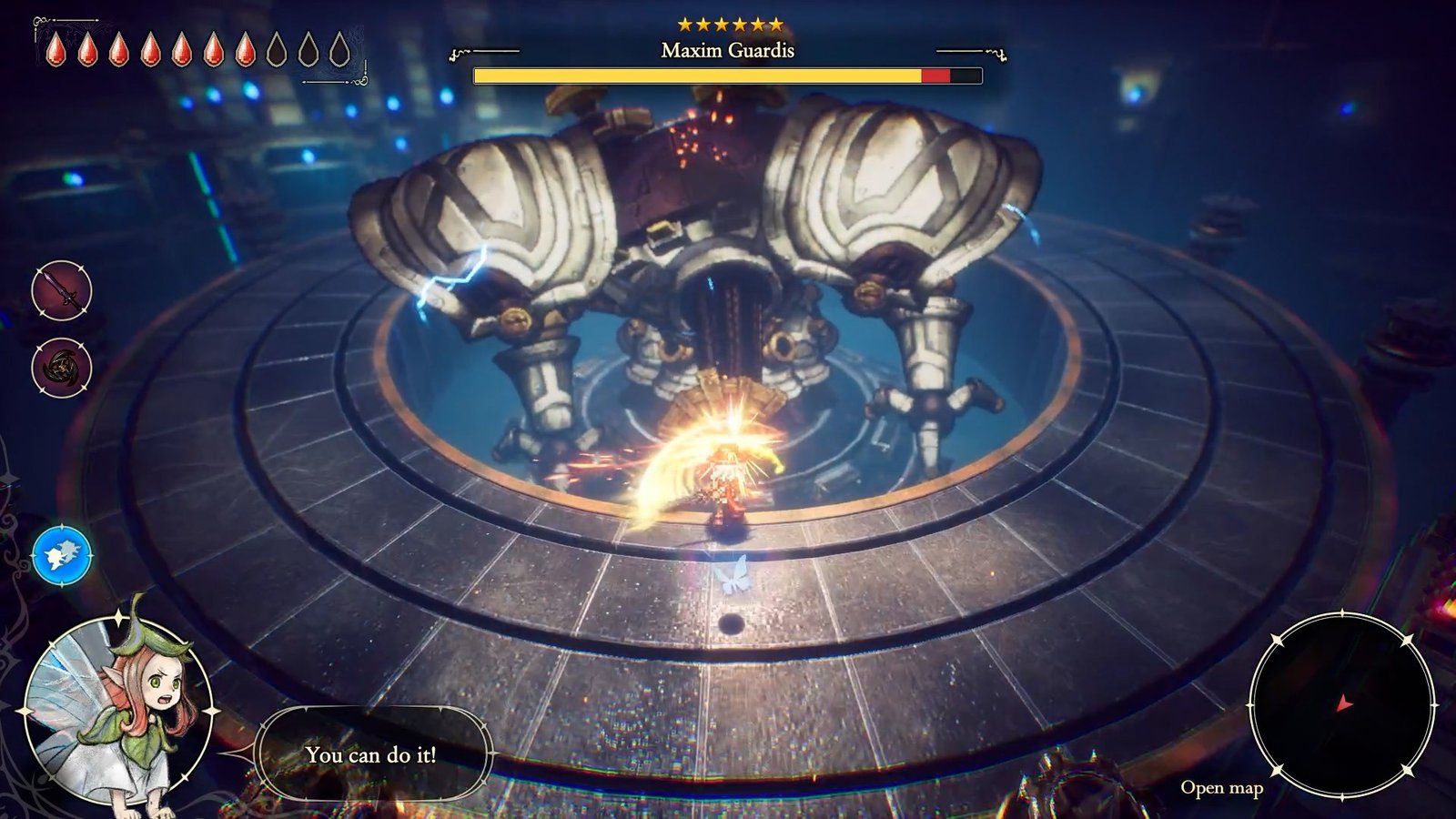 The Adventures of Elliot: The Millennium Tales Boss Battle