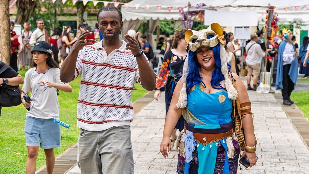 Theo Solomon at Lion City Faire