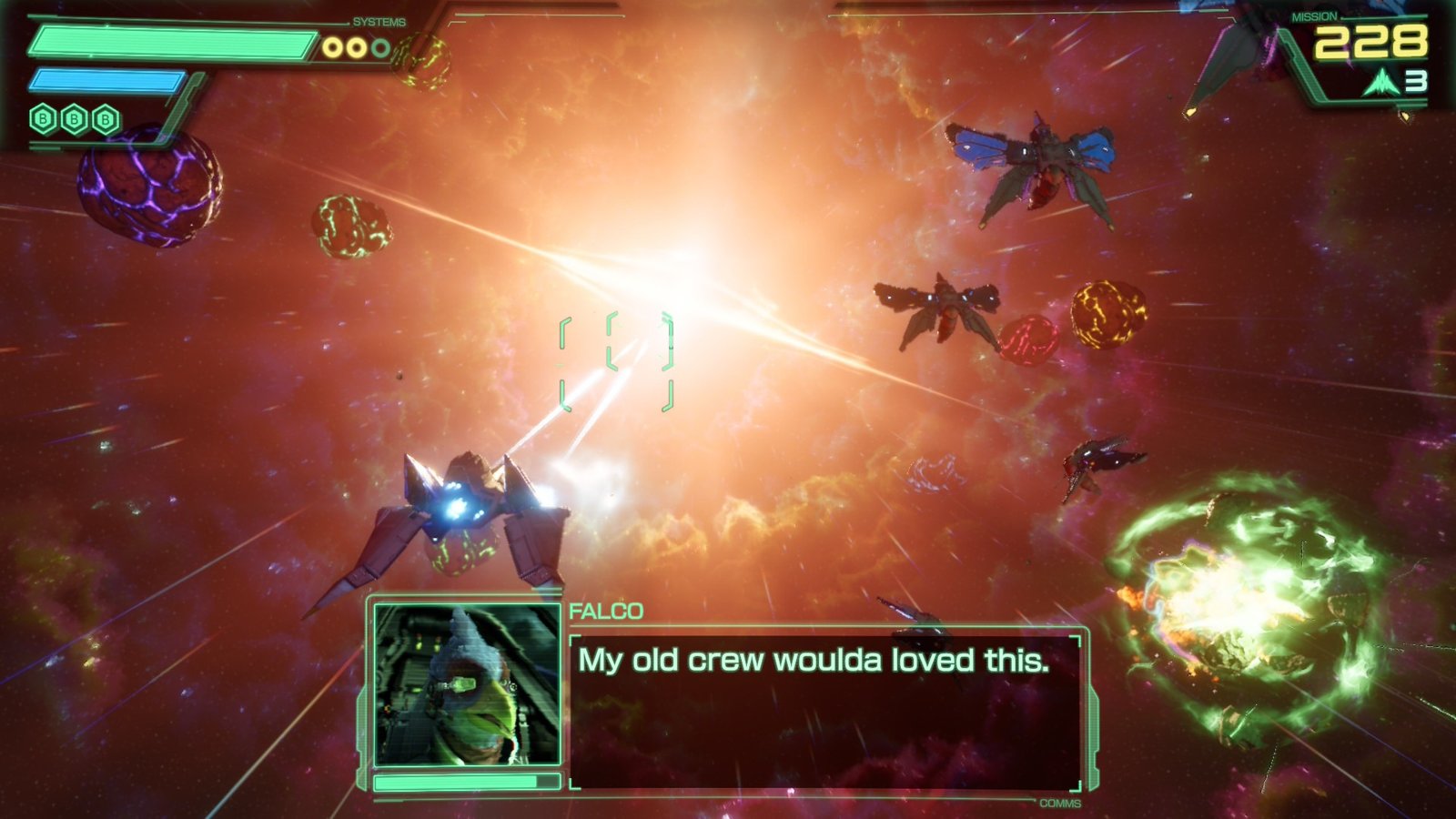 A warp drive is engaged in Star Fix