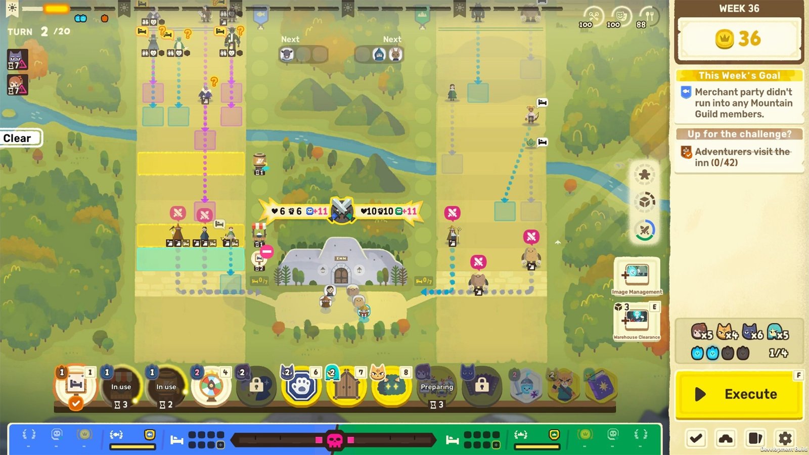 Dungeon Inn Autumn Map