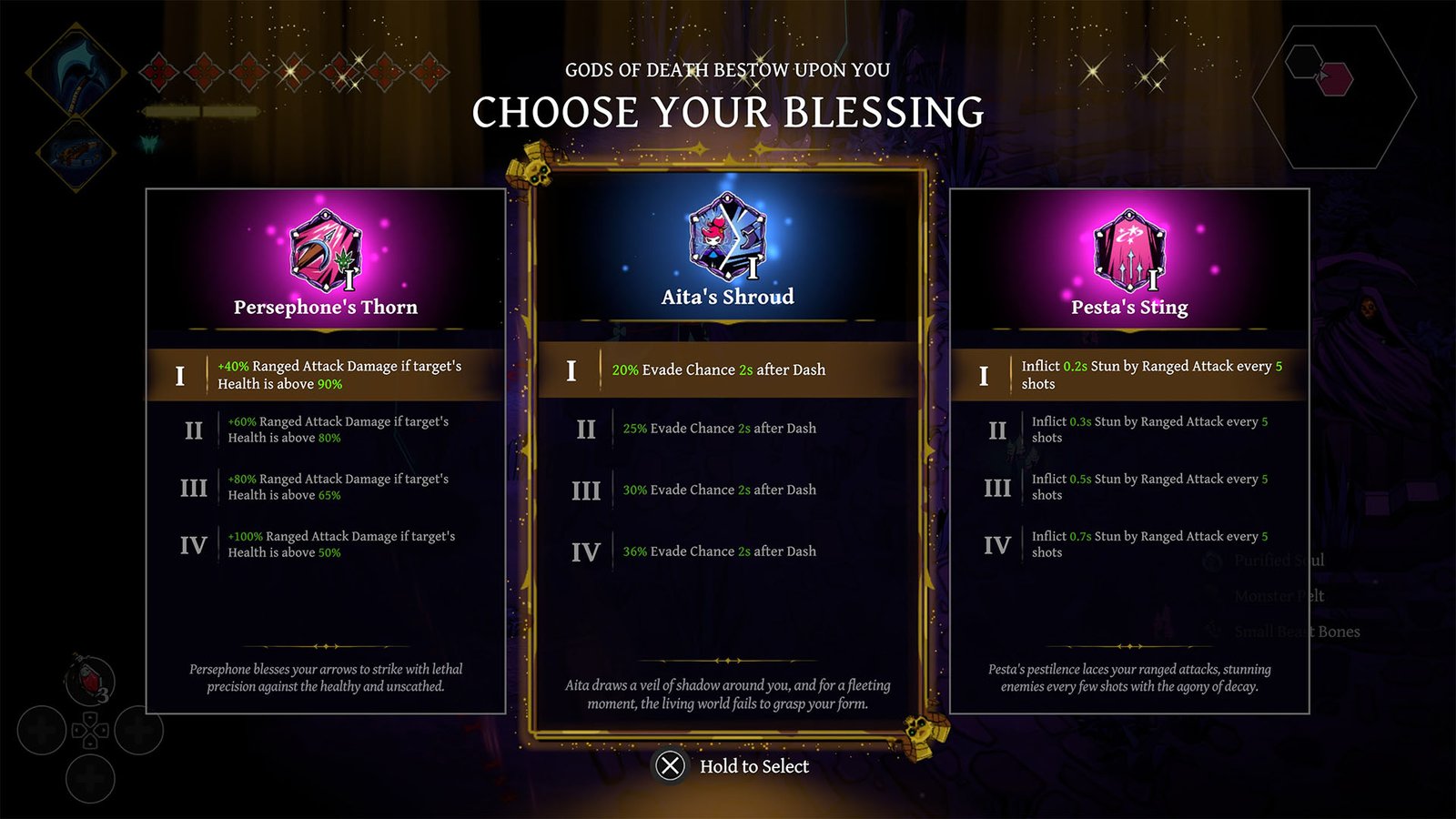 Grim Trials Blessings