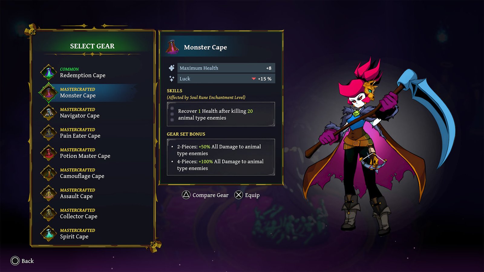Grim Trials Gear