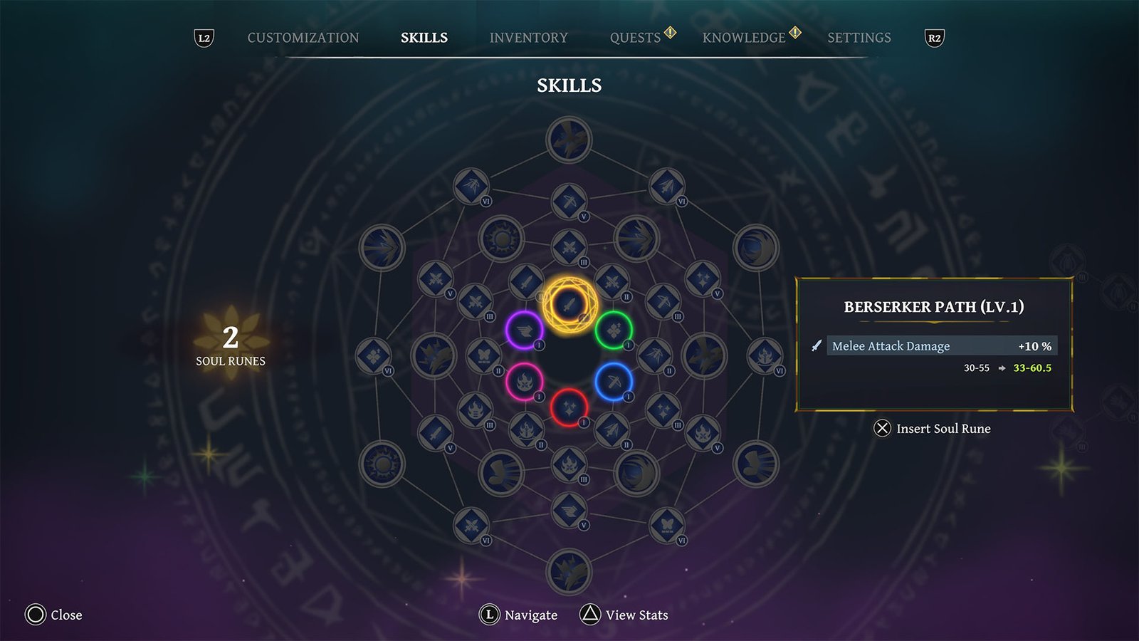 Grim Trials Skills