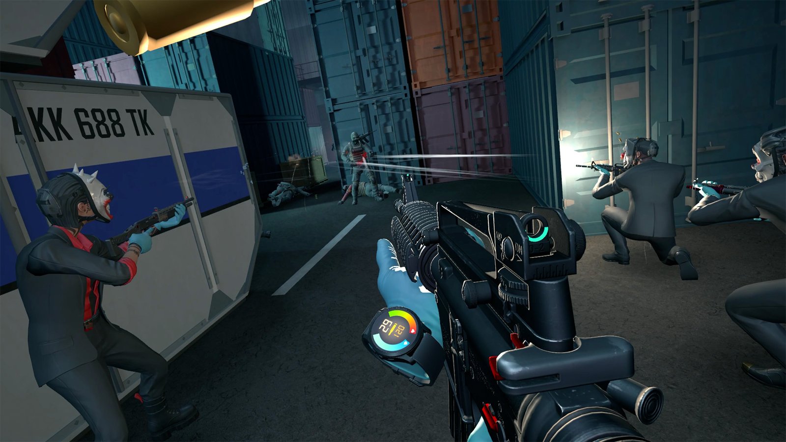 PAYDAY: Aces High Gameplay Shows Heists in VR