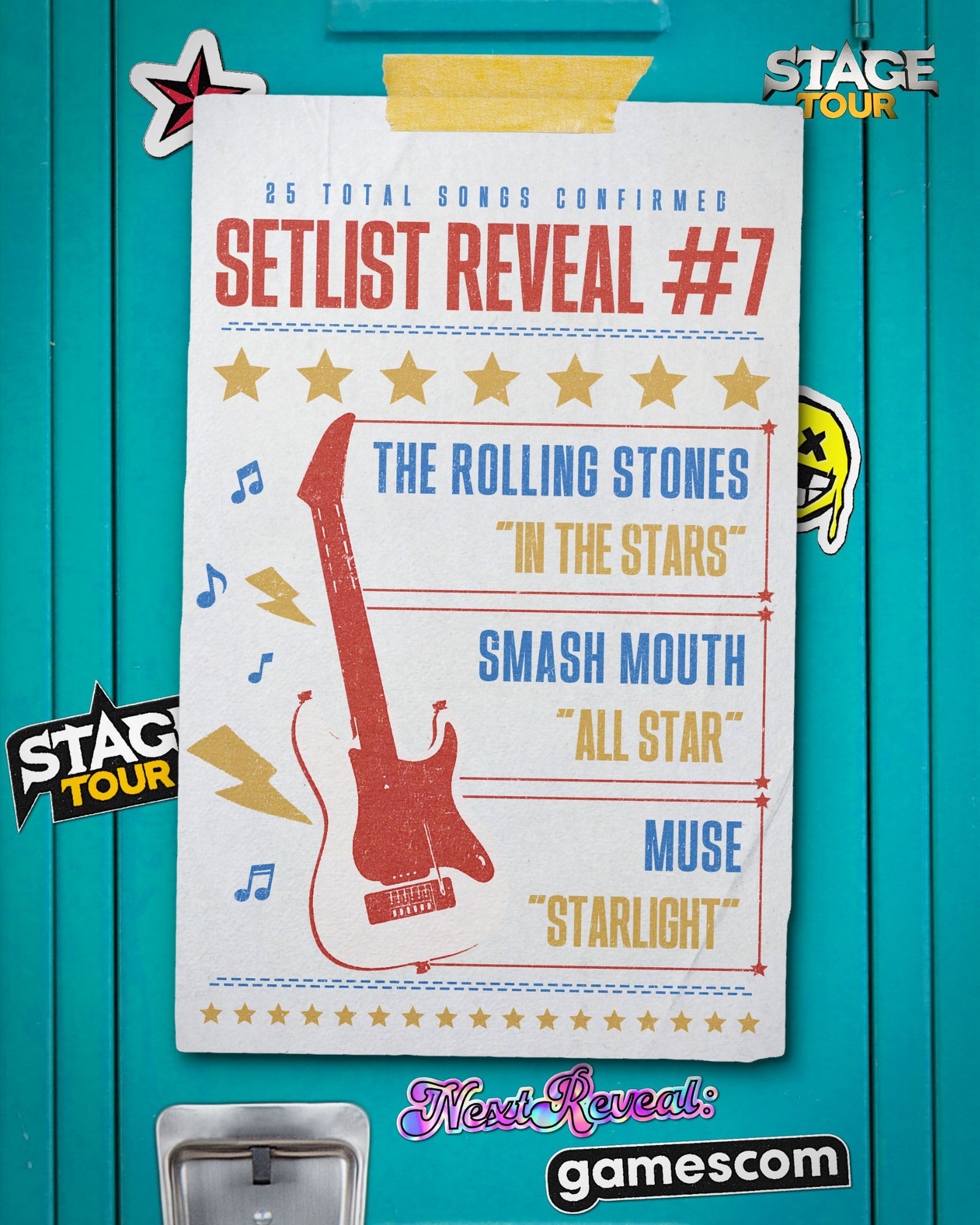 Stage Tour Setlist Grows to 25 Confirmed Songs