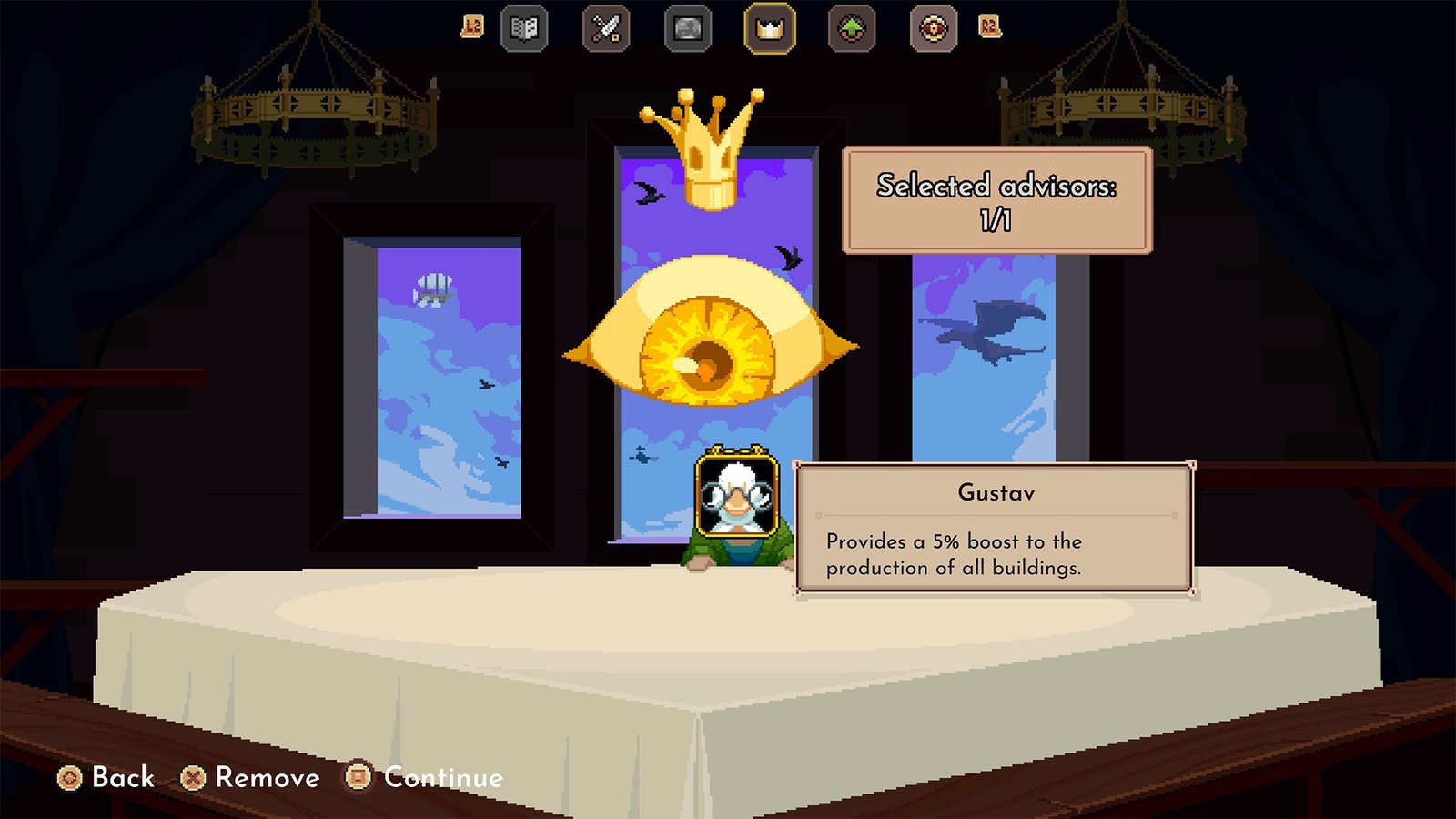 The King is Watching Advisors