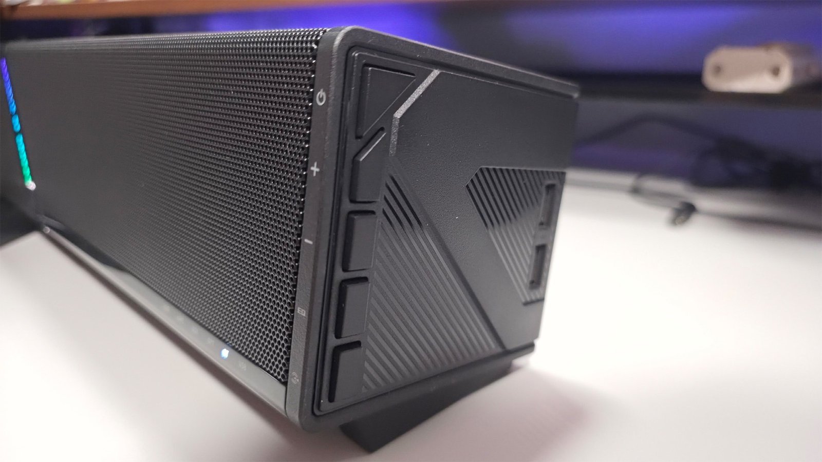 ASUS ROG Gjallar Gaming Soundbar Buttons