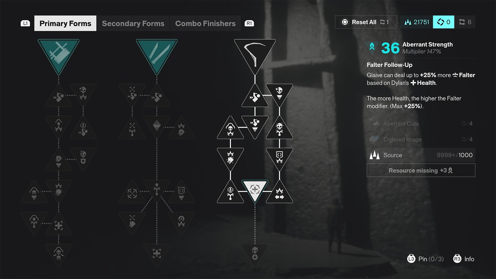 Control Resonant Primary Forms