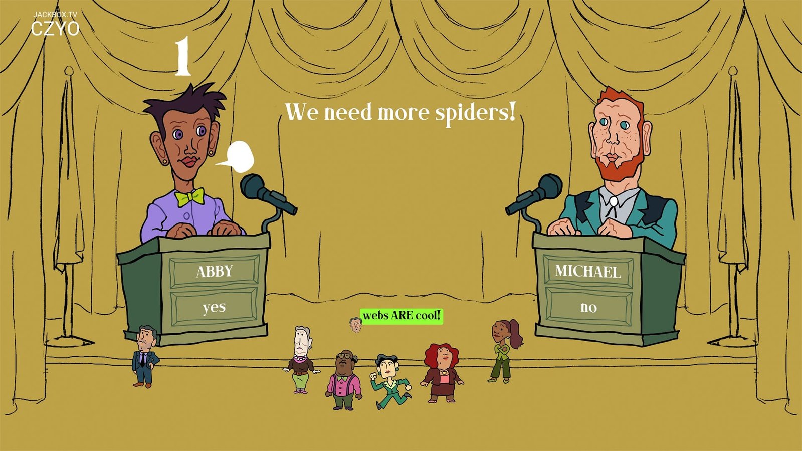 Debate and Switch Needs People Willing to Perform