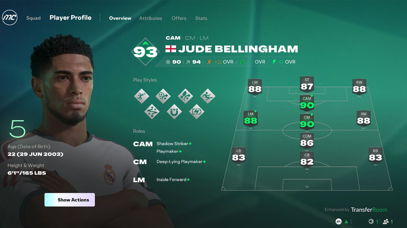 EA Sports FC 27 Player Profile