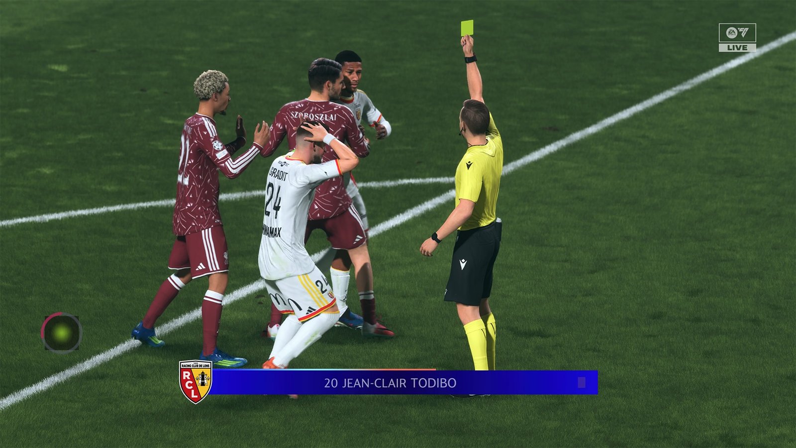 EA Sports FC 27 Yellow Card