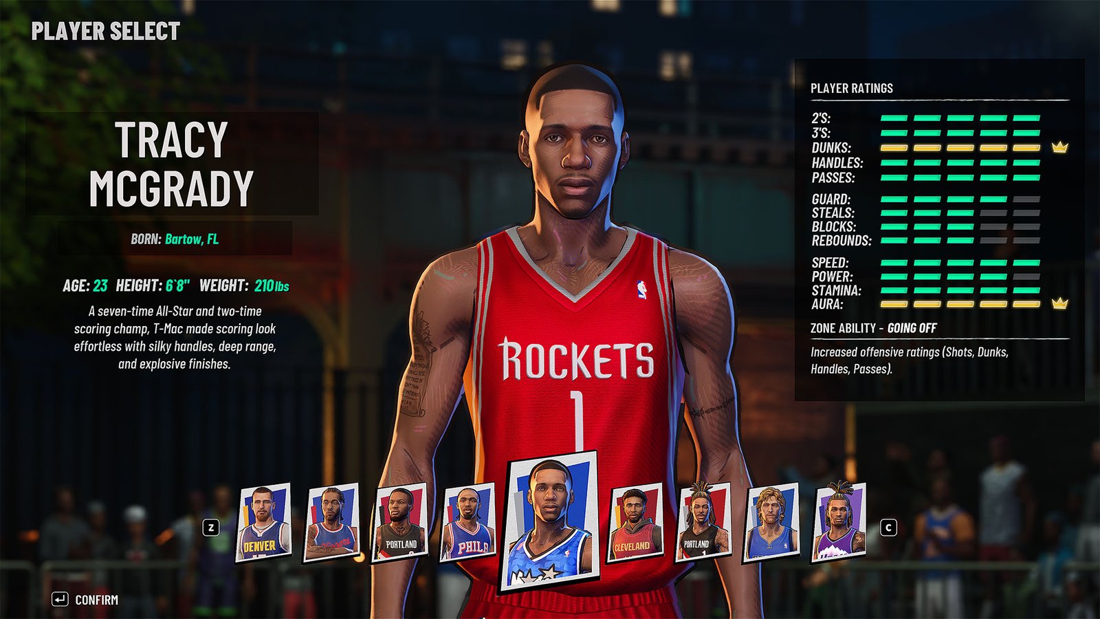 NBA The Run Legends Update Tracy McGrady